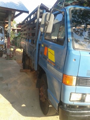 ISUZU NPR 115 ห้างแท้ ปี32 เกียร์ยาว หัวยกได้ เครื่อง 4BD1 กะบะยาว 4.3 ม.