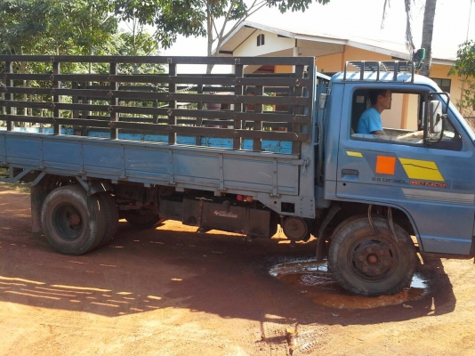 ISUZU NPR 115 ห้างแท้ ปี32 เกียร์ยาว หัวยกได้ เครื่อง 4BD1 กะบะยาว 4.3 ม.