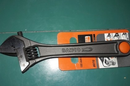 ขายประแจเลื่อน BAHCO 6"MADE IN SPAIN.