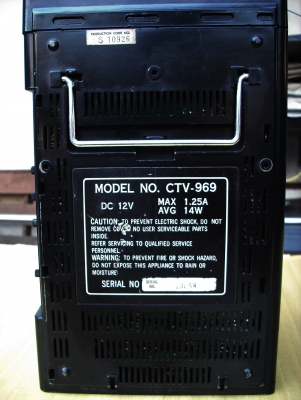 ทีวีสี แฟมมีรี่ รุ่น CTV-969 สภาพสวยเหมาะสำหรับสะสม ทีวีสี แฟมมีรี่ รุ่น CTV-969 สภาพสวยเหมาะสำหรับสะสม