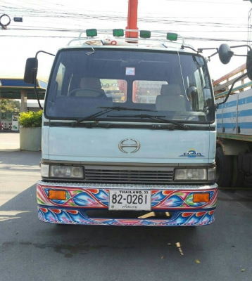 หกล้อ ฮีโน่ FD1jj 240แรง เครน UNIC 3 ตัน ท้องวี 4ปอก 3ชัก กะบะเหล็กยาว 5.20ม สภาพดีสวยเดิมๆ เล่มทะเบียนพร้อมโอน