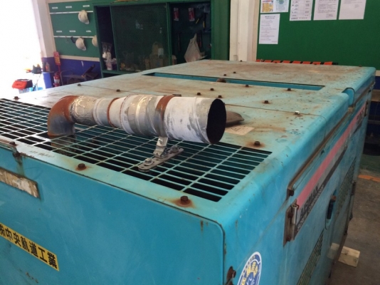 AIRMAN PDS265S นำเข้าจากญี่ปุ่น ถึงไทยแล้วครับ เครื่อง ISUZU ไม่แพง