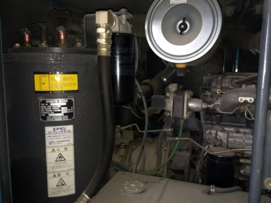 AIRMAN PDS265S นำเข้าจากญี่ปุ่น ถึงไทยแล้วครับ เครื่อง ISUZU ไม่แพง