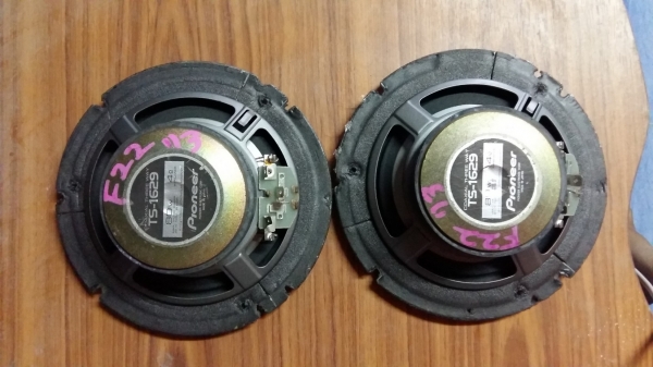 Pioneer TS-1629 6.5" 3-Way เก่าญี่ปุ่น