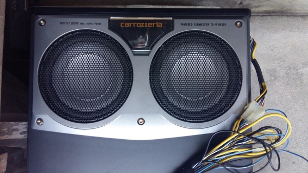 ลดๆ carrozzeria TS-WX1600A POWERED SUBWOOFER