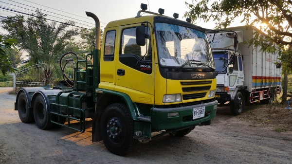 ขาย สิบล้อ หัวลาก อีซูซุ GXZ 23 KZH รถสวย รถปี 50  พร้อมใช้