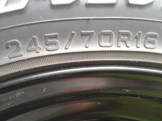 ขายล้อพร้อมยางขอบ16