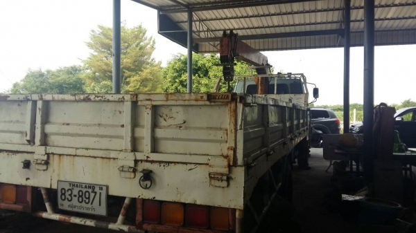 หกล้อขาย 690,000บ อีซูชุ ร็อค FTR12NY 240ปี35 แคชชีใหญ่ตลอด เครน 3ตัน ช่วงยาว 7.20ม สภาพดีพร้อมใช้ ทะเบียนพร้อมโอน