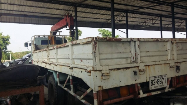 หกล้อขาย 690,000บ อีซูชุ ร็อค FTR12NY 240ปี35 แคชชีใหญ่ตลอด เครน 3ตัน ช่วงยาว 7.20ม สภาพดีพร้อมใช้ ทะเบียนพร้อมโอน