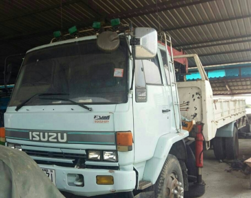 หกล้อขาย 690,000บ อีซูชุ ร็อค FTR12NY 240ปี35 แคชชีใหญ่ตลอด เครน 3ตัน ช่วงยาว 7.20ม สภาพดีพร้อมใช้ ทะเบียนพร้อมโอน