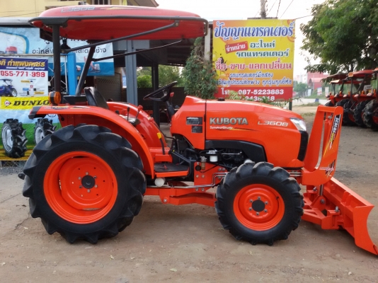 ปัญญาแทรคเตอร์..จัดมาให้ครับ ด่วน!!!คูโบต้า L3608 พร้อมใบมีดคานล่างFD163 จัดส่ง อ.คลองลาน จ.กำแพงเพชร