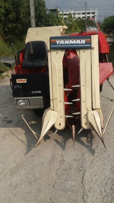 ขายรถเกี่ยวข้าวยันม่า ขนาด15แรง ดีเซล3สูบ เกียร์ออร์โต้ตามสภาพเก่านอก พร้อมใช้ ประหยัดเวลาแรงงาน ราคา58000บาท พร้อมส่งทั่วประเทศ