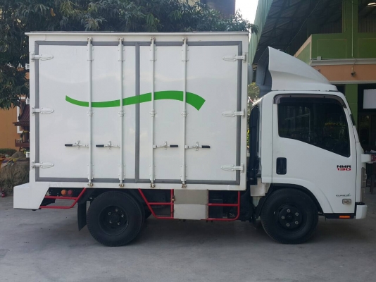 ขายISUZU NMR130 ตู้แห้ง ไมล์1หมื่นโล