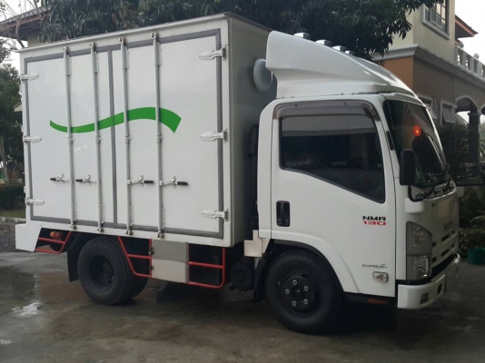 ขายISUZU NMR130 ตู้แห้ง ไมล์1หมื่นโล