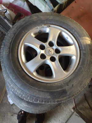 ล้อสวย ยางใช้ได้คับ