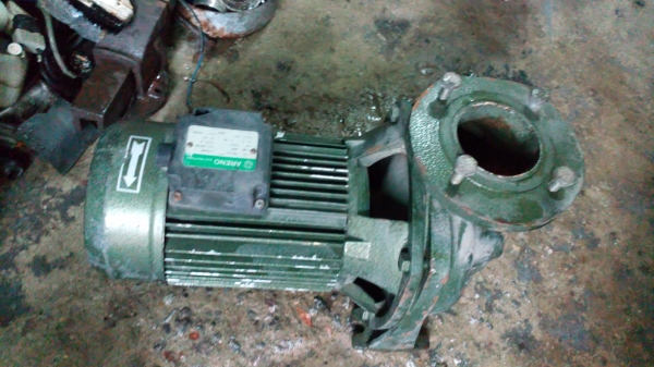 ขาย !! ปั้มน้ำหอยโข่งARENOขนาด3แรง380v.ท่อ3" พร้อมใช้