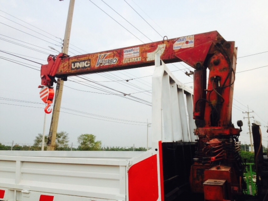 ขายสิบ Hino ล้อติดเครนยุนิค 4.5 ตัน 4 ปลอก สภาพพร้อมใช้งาน
