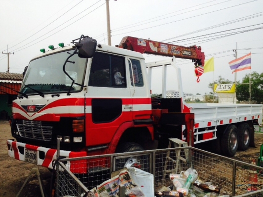 ขายสิบ Hino ล้อติดเครนยุนิค 4.5 ตัน 4 ปลอก สภาพพร้อมใช้งาน