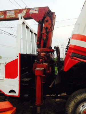 ขายสิบ Hino ล้อติดเครนยุนิค 4.5 ตัน 4 ปลอก สภาพพร้อมใช้งาน