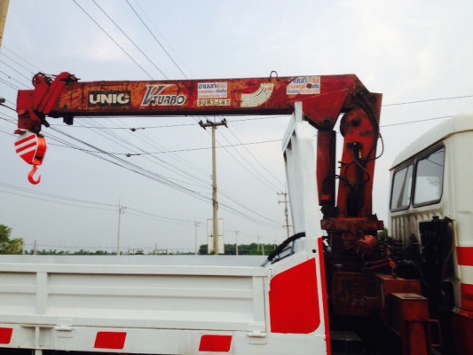ขายสิบ Hino ล้อติดเครนยุนิค 4.5 ตัน 4 ปลอก สภาพพร้อมใช้งาน