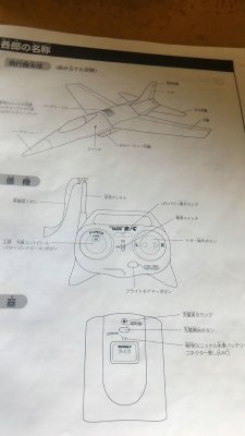 เครื่องบินบังคับวิทยุรุ่น F 16 แบบใบพัดขับเคลือนซ่อนอยู่ในลำตัวเครื่อง ยาวจากหัวถึงท้าย 18 นิ้ว มีอุปกรณ์ครบชุด มีปีกให้สองชุด