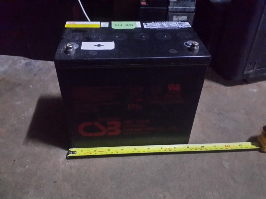 แบทเตอรี่แห้ง 12v 52A แบทเตอรี่แห้ง 12v 52A