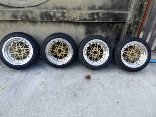 แม็ก อีควิป ขอบ 15 ออฟ 0 กว้าง หน้า 8 หลัง 9 พร้อมยาง 9800 บาท แม็ก อีควิป ขอบ 15 ออฟ 0 กว้าง หน้า 8 หลัง 9 พร้อมยาง 9800 บาท