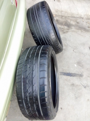 ขายยาง 205 40 17 สภาพดี เพิ่งถอดจากรถ 500 บาท ขายยาง 205 40 17 สภาพดี เพิ่งถอดจากรถ 500 บาท