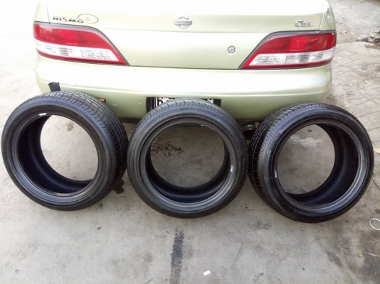 ยาง 195 50 15 ปี 15 สภาพดี ใหม่ๆ เพิ่งถอดจากรถ