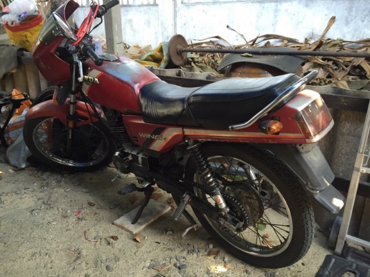 honda wing ตัวหน้ากากเเท้เดิมๆทะเบียนไม่ขาด