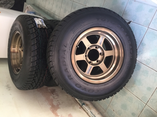 แม็กใหม่ พร้อมยางใหม่