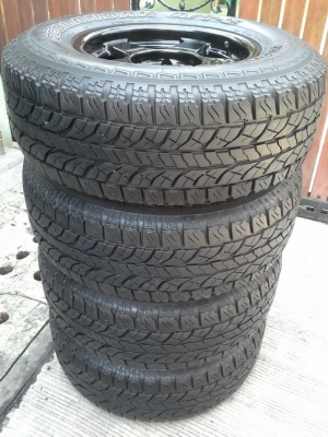 Max + Yokohama AT 265/70/16 ปี12 สวยๆ 1ชุด