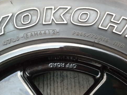 Max + Yokohama AT 265/70/16 ปี12 สวยๆ 1ชุด