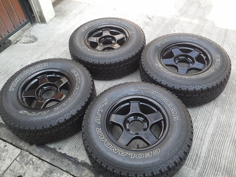 Max + Yokohama AT 265/70/16 ปี12 สวยๆ 1ชุด