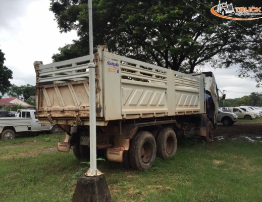 ขายรถ10ล้อดั๊มพ์ ยี่ห้อ MITSUBISHI รุ่น FUSO 240 แรงม้า/ปี57