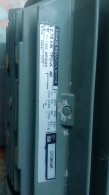 มอเตอร์ mitsubishi 1แรง 3เฟส ไฟ 200