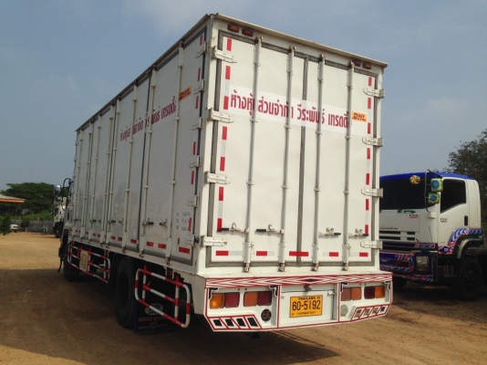 ขาย6ล้อตู้แห้ง10บาน/ยี่ห้อISUZU/รุ่นFTR/240แรงม้า/ปี56
