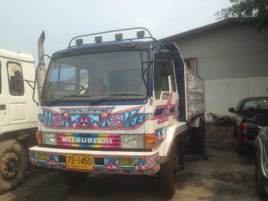ขายรถดั๊ม 6 ล้อ Mitsubishi FK455