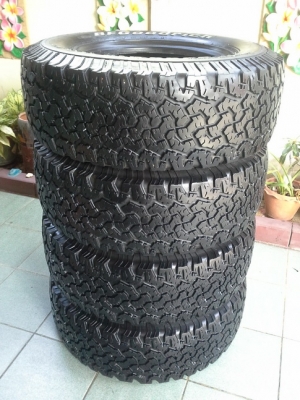 BF All USA. 265/70/16 ปลายปี11 สภาพสวยๆ 1ชุด
