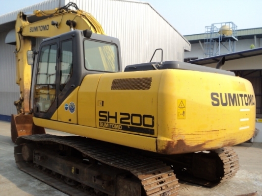 เก่านอก Sumitomo SH200-5 สวยพร้อมใช้งานครับ