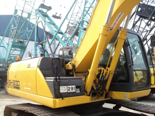 เก่านอก Sumitomo SH200-5 สวยพร้อมใช้งานครับ