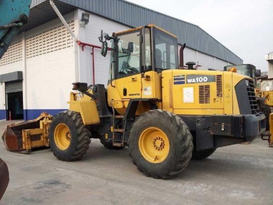 รถนำเข้า!! รถตักKomatru WA100-5