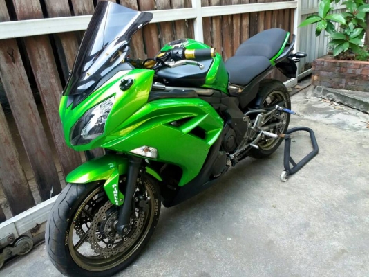 KAWASAKI NINJA 650 ปี2012 มาพร้อมของแต่งคับ เอาไปขี่หล่อๆได้เลย