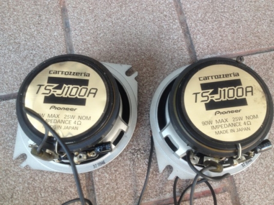 pioneer 4 นิ้ว2ทางโครงอะลูมิเนียมหล่อเก่าญี่ปุ่นเเท้สภาพสวย pioneer 4 นิ้ว2ทางโครงอะลูมิเนียมหล่อเก่าญี่ปุ่นเเท้สภาพสวย