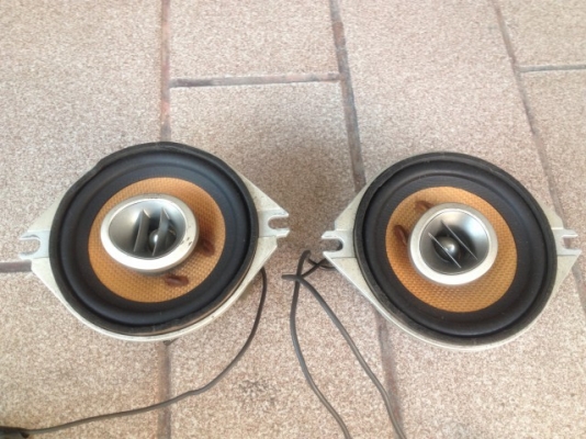 pioneer 4 นิ้ว2ทางโครงอะลูมิเนียมหล่อเก่าญี่ปุ่นเเท้สภาพสวย