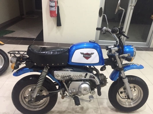 ขายกอลิล่าสีฟ้า 125cc ขายกอลิล่าสีฟ้า 125cc