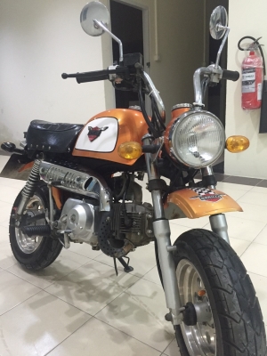 ขายกอลิล่าสีส้ม 125cc