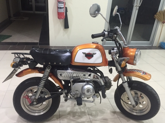 ขายกอลิล่าสีส้ม 125cc