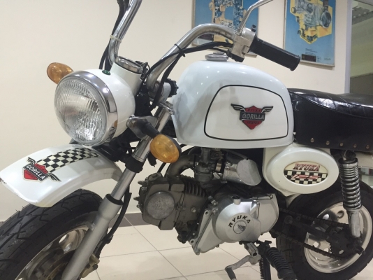 ขายกอลิล่าสีขาว 125cc