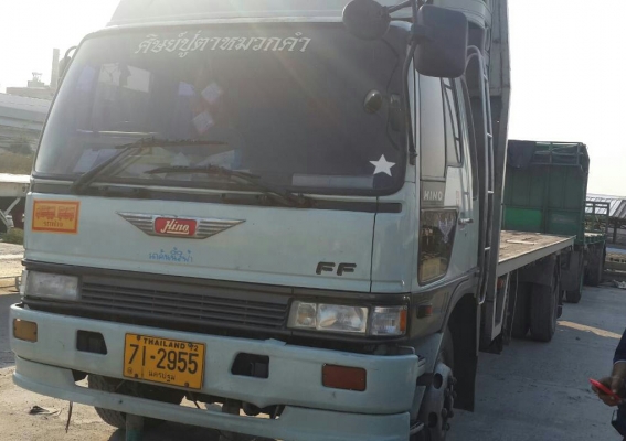 หกล้อ ฮีโน่ FF3H195 พื้นเรียบ ยาว7.20ม สภาพพร้อมใช้ สวยกริ๊ปบางเดิมทั้งคัน เล่มทะเบียนพร้อมโอน